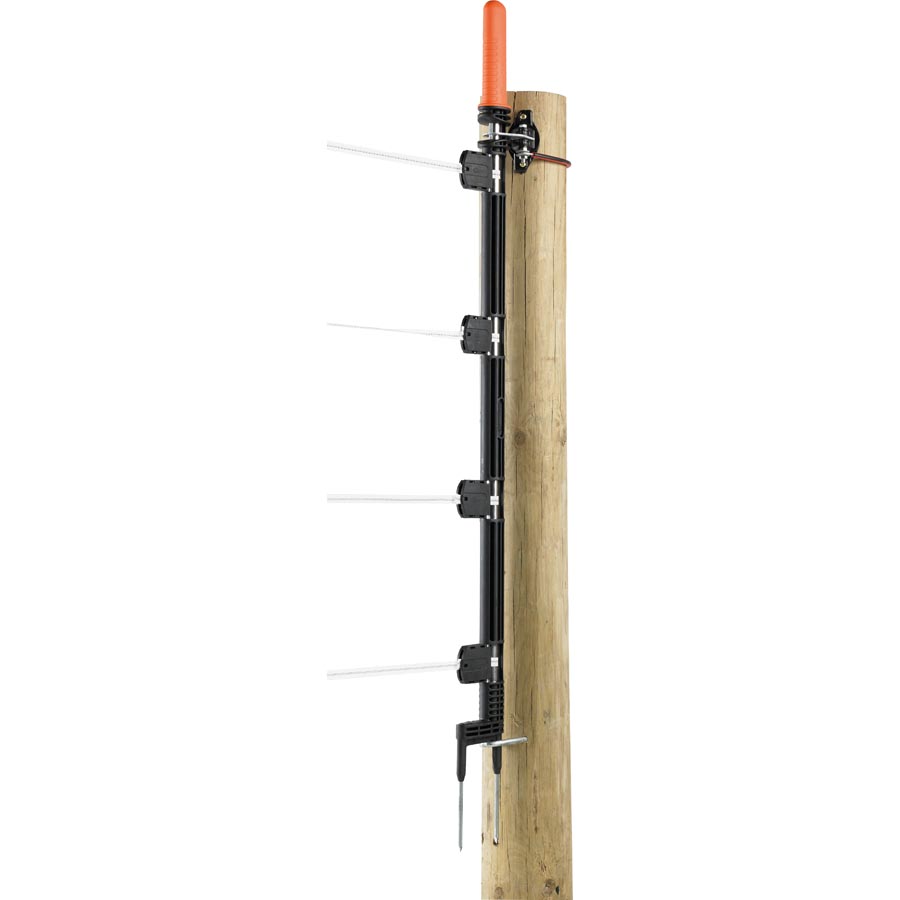 Meerdraadse doorgangsset 4x12.5mm lint wit 6m