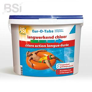 Langwerkend Chloor 200gr (tabl 10Kg) 